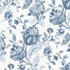Laura Ashley Adwick Trail Wallpaper Dark Seaspray 143327