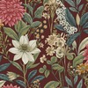 Grand Floral Wallpaper Berry Holden 14321