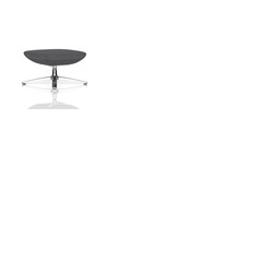 Etta Dark Grey Cashmere Footstool
