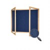 Hardwood Framed Lockable PET Noticeboard