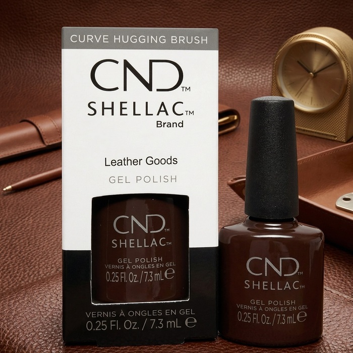 CND Shellac Gel Polish Leather Goods - 7. 3ml