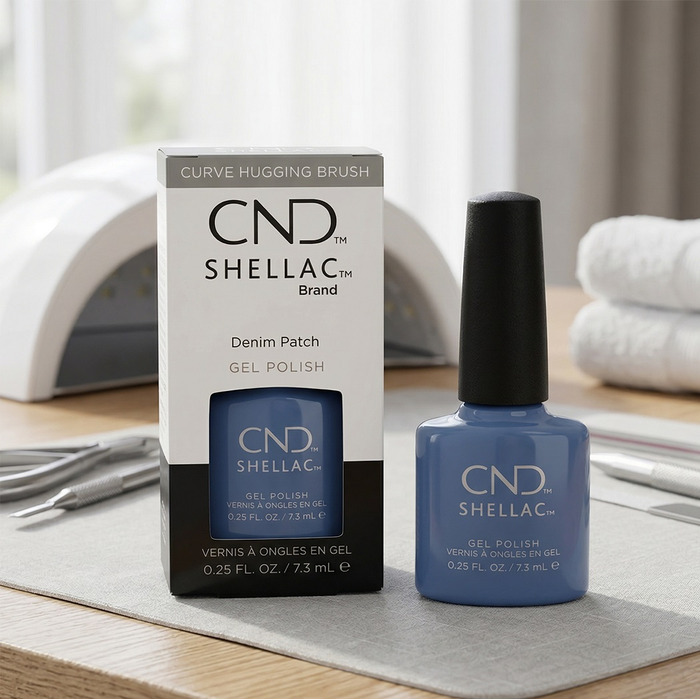 CND Shellac Gel Polish Denim Patch - 7. 3ml