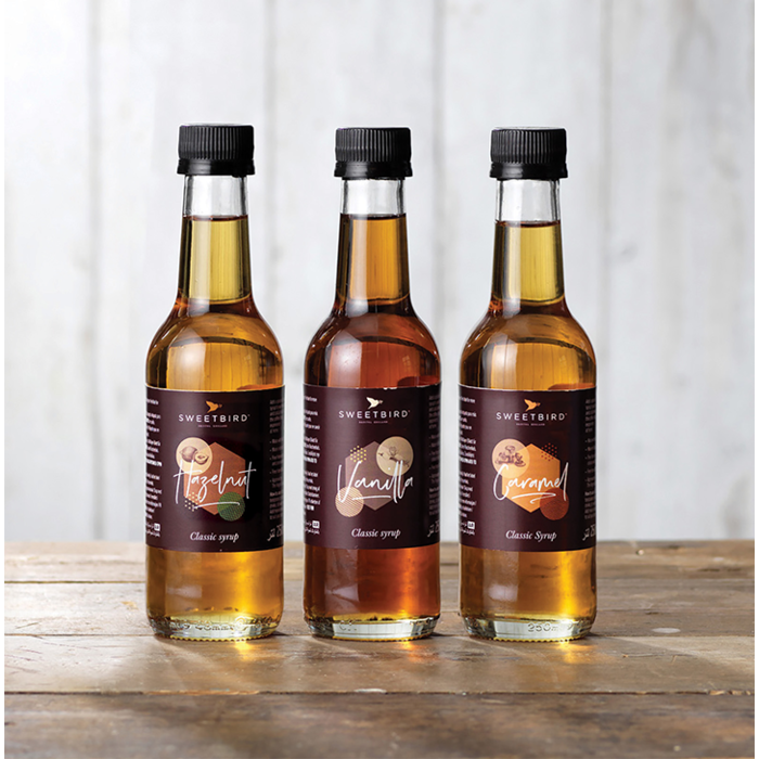 Sweetbird at Home Collection - 3 x 250ml Glass Bottles