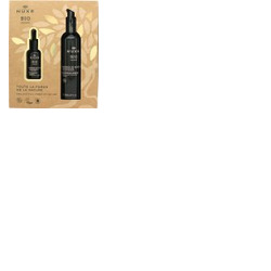 Nuxe Bio Organic Gift Set 30ml Chia Seeds Essential Antioxidant Serum + 200ml Moringa Seeds Micellar Cleansing Water