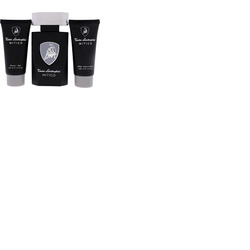 Lamborghini Mitico Gift Set 125ml EDT + 100ml Shower Gel + 100ml Aftershave Balm