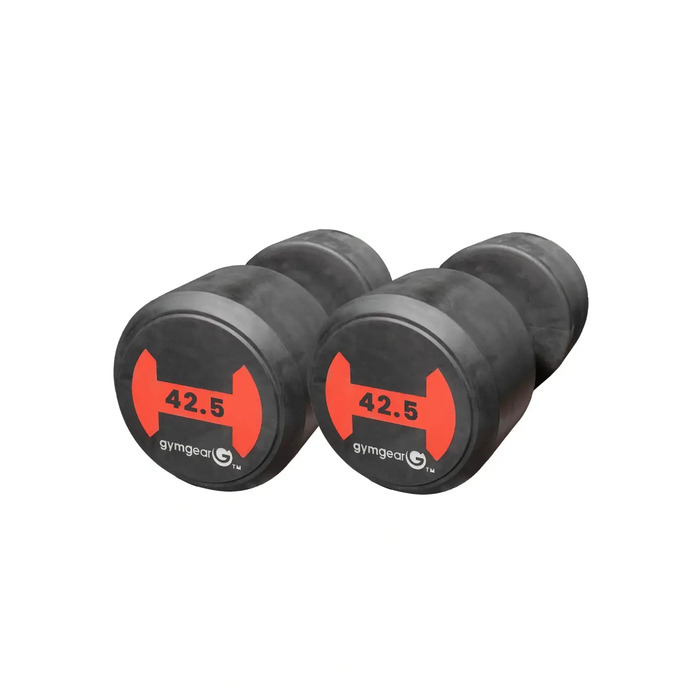 Gym Gear Rubber Dumbbells Pair's