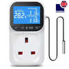 Morris Digital Thermostat for Tube Heater with Timer (UK Socket)