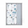 Whiteboard with Locking Sliding Glass Doors