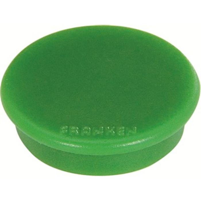 Franken Round Magnet 38mm Green Pack of 10