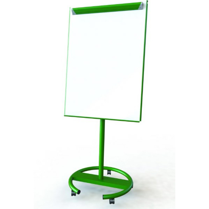 Ultramate Mobile Magnetic Flipchart Easel Green Frame