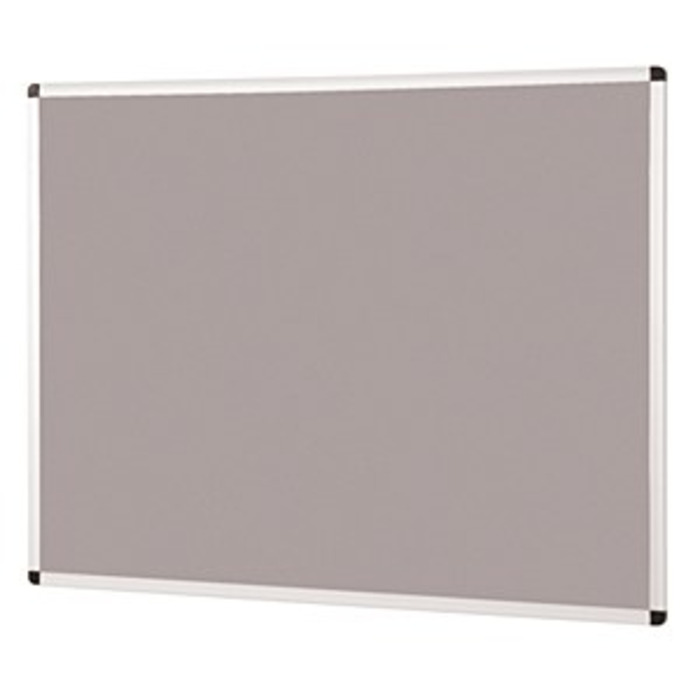 Metroplan Felt Noticeboard 900 x 600mm Grey