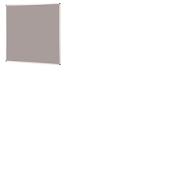 Metroplan Felt Noticeboard 1200 x 1200mm Grey