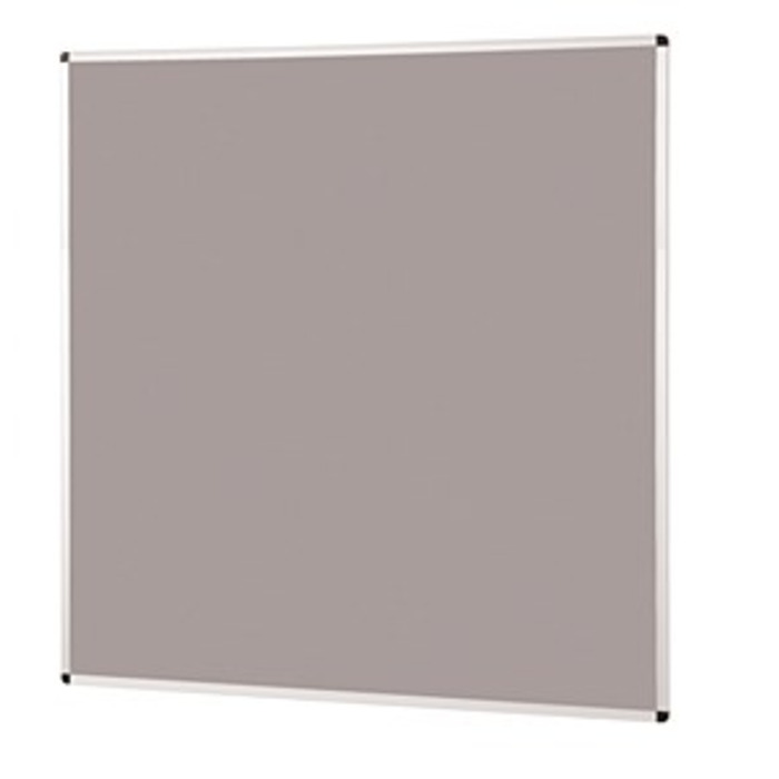 Metroplan Felt Noticeboard 1200 x 1200mm Grey