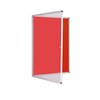 Internal Felt Tamperproof Noticeboard 600x450mm Red