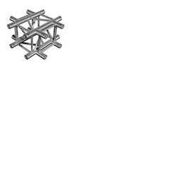Quatro Aluminium Trussing Horizontal Quad Corner