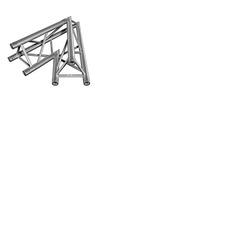 Aluminium Trussing TRIO 290 2-Way 45 Degree Horizontal Corner