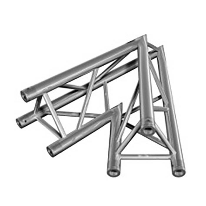 Aluminium Trussing TRIO 290 2-Way 45 Degree Horizontal Corner