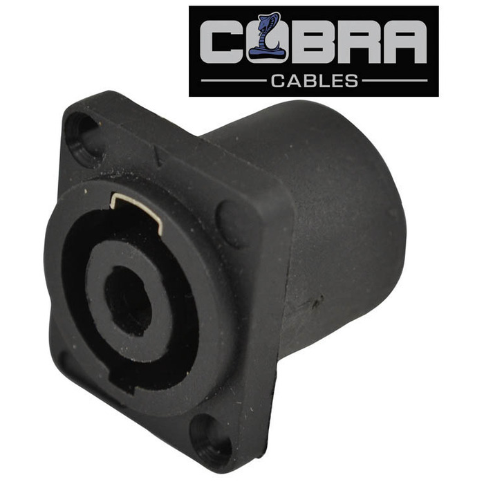 Speaker Socket for Standard Panel Fitting Universal "D" Size Fitting