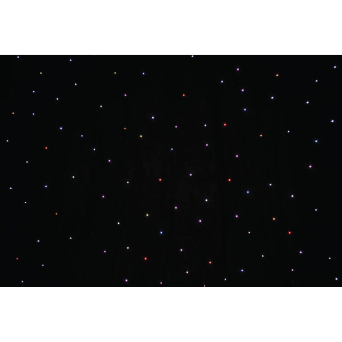 6 x 3m Tri LED Star Cloth