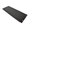 4 U 19" Blank Rack Panel With Black Finish
