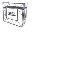 Foldable DJ Booth
