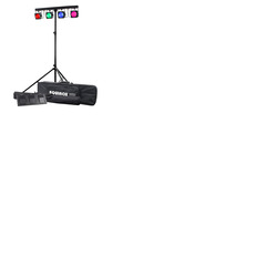 Equinox Gigabar RGB COB ParBar Stage Lighting Set with Stand and Foot Controller