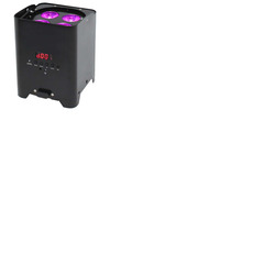 Battery Powered LED Uplighter RGBA - Black Casing