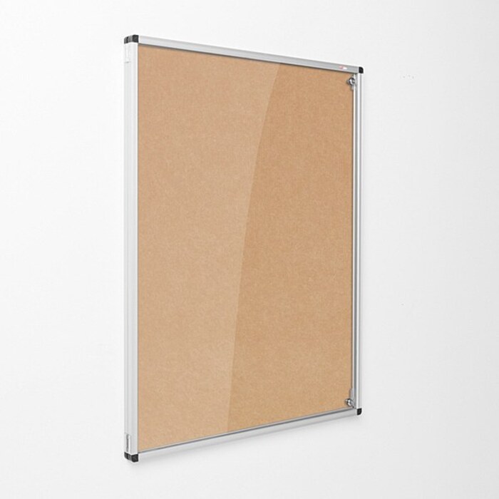 Eco-Colour Resist-a-Flame Tamperproof Noticeboard 1200 x 900mm NATURAL
