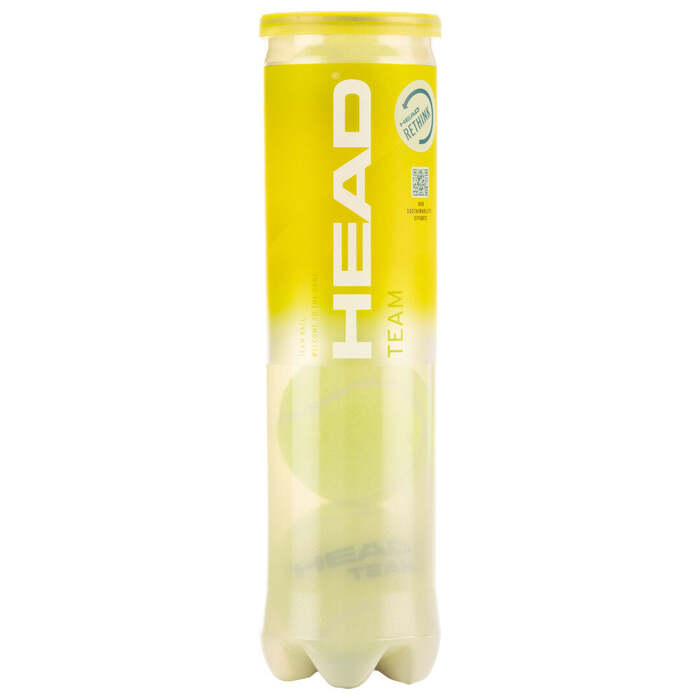 Head Team Tennis Balls - Tube of 4
