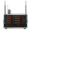 JTS UF-20R Rack n Ready Microphone System 8 Channel Belt Pack