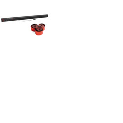 Electric Metallic Streamer Cannon 80cm Red