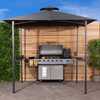8 x 5 Ft Steel Gazebo
