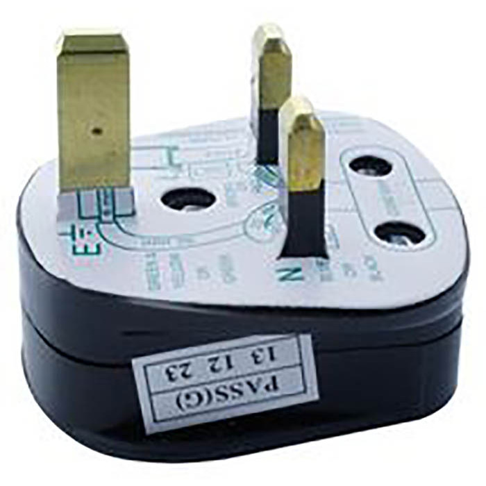 UK Mains Plug with 5A Fuse