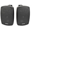 IP44 Rated Background Speakers 4" Black - Supplied in Pairs