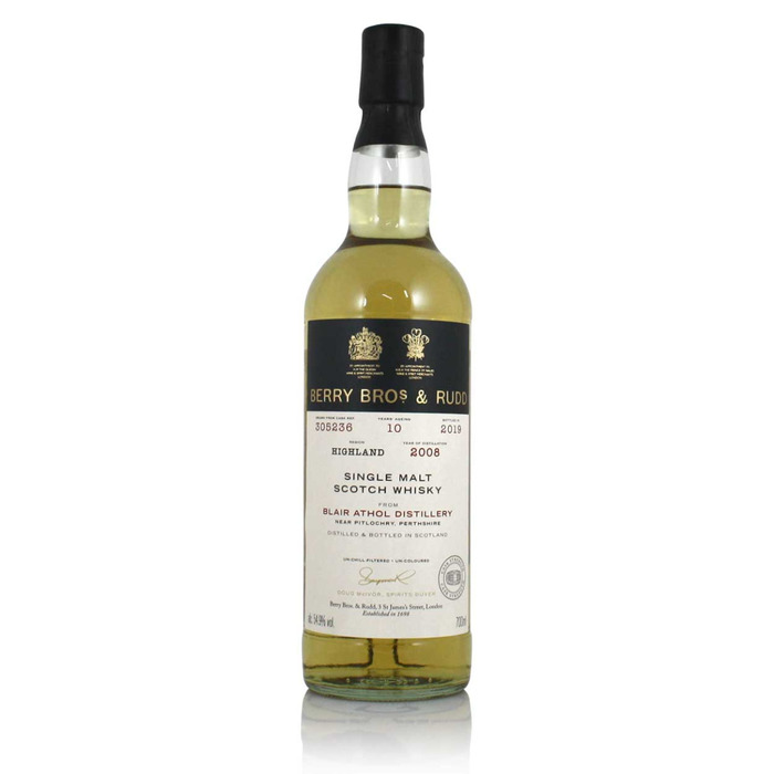 Blair Athol 2008 10 Year Old Berry's Cask #305236