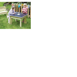 Outdoor Chalkboard Table