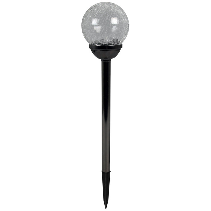 Solar RGBWW LED Spike Light - Black