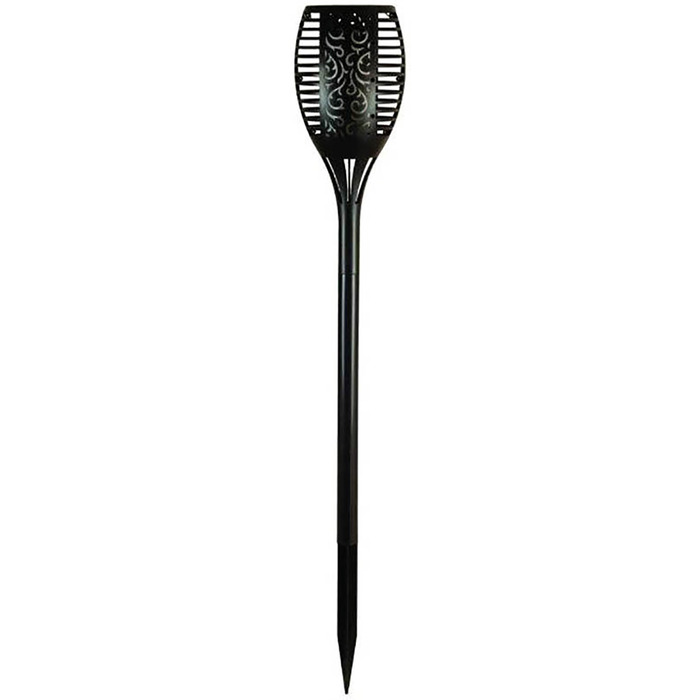 Art Deco Solar LED Torch Spike Light