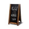 Vintage Wood Frame A-Board