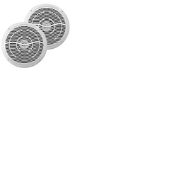 6. 5" Water Resistant Ceiling Speaker - For Boats, Bathrooms or Patios 4 Ohms