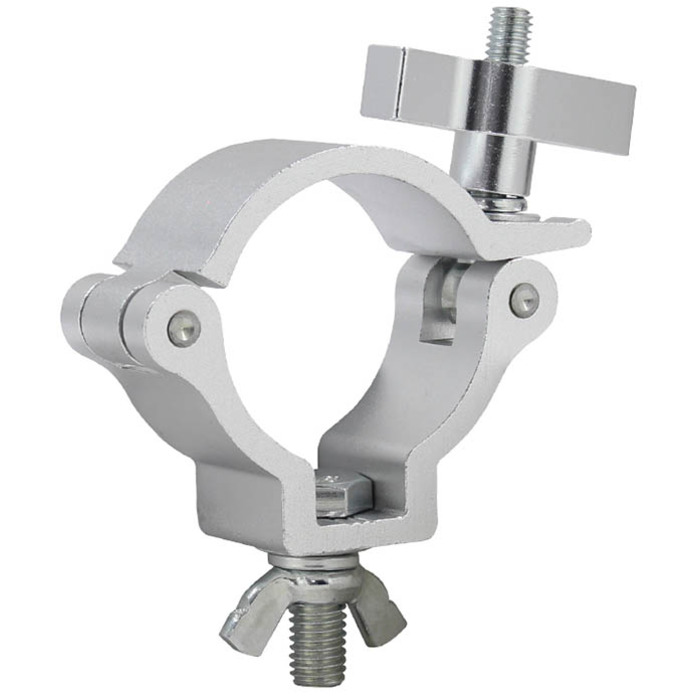 Lighting Clamp Half Coupler 48-51mm 50Kg SWL - Silver