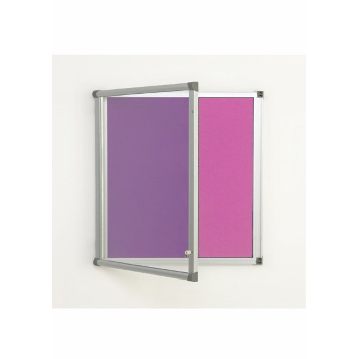 Eco-Sound Blazemaster Metropolitan Frame Tamperproof Noticeboard