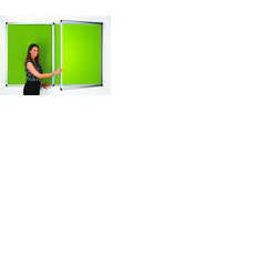 Eco-Sound Blazemaster Metropolitan Frame Tamperproof Noticeboard