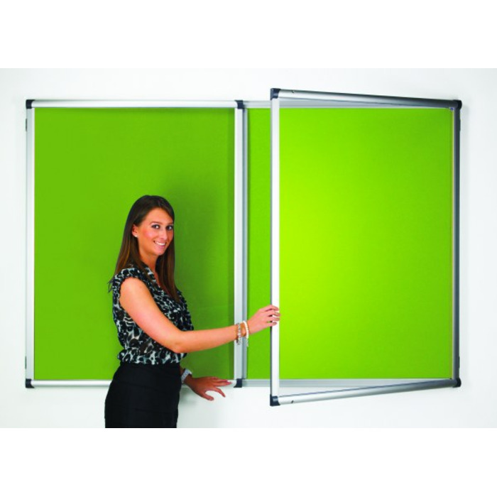 Eco-Sound Blazemaster Metropolitan Frame Tamperproof Noticeboard