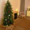 Luxury 7ft Slimline Faux Hinged Christmas Tree