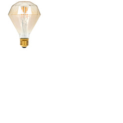 Dimmable LED Diamond Gold Filament Lamp 4W ES