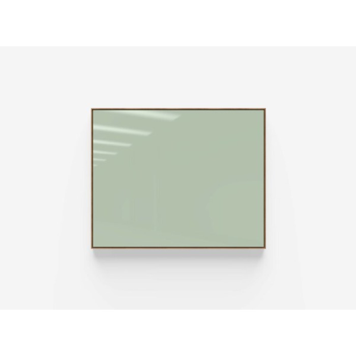 'Area' Oak Framed Glass Board