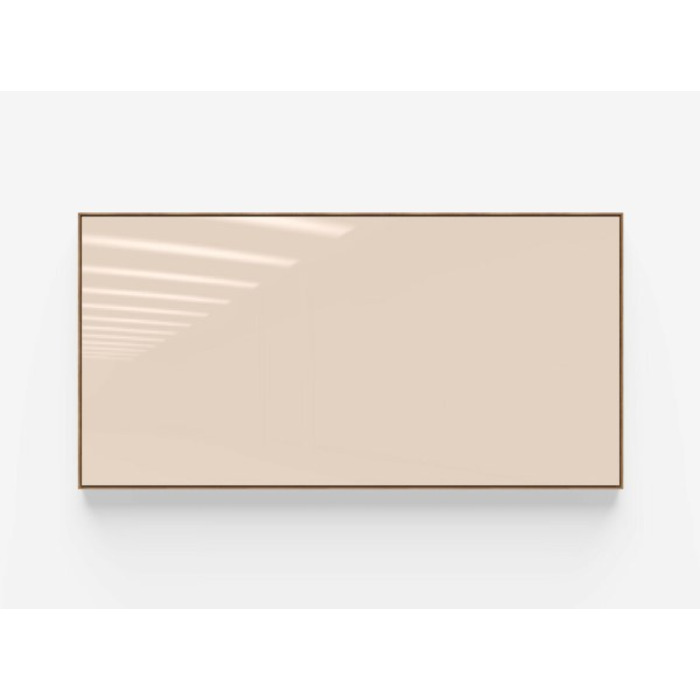 'Area' Oak Framed Glass Board