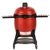 Kamado Joe Big Joe III Red Ceramic Charcoal BBQ Grill