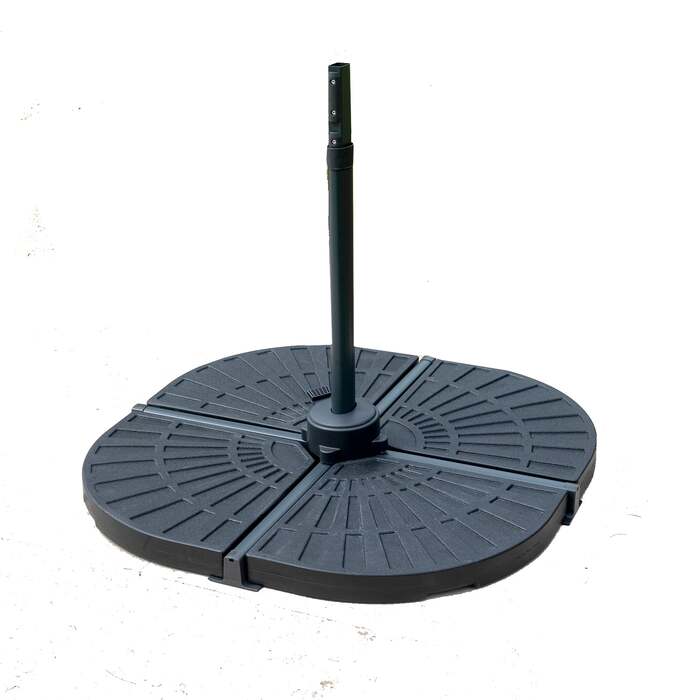 Bracken Outdoors Cantilever Parasol Base Black 80kg
